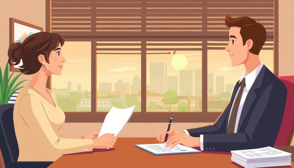 Image of a person inquiring about a car accident lawyer in Phoenix