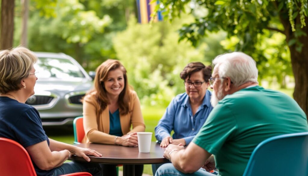 Join car accident survivor support groups