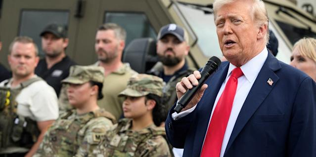 Trump Tries To Normalize Having National Guard Troops In American Cities