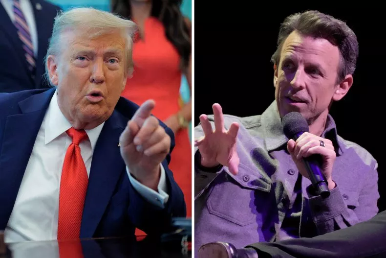 Trump Vows to Investigate After NBC Extends Seth Meyers’ Contract