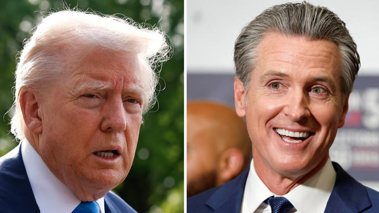 Gavin Newsom hits Trump with dementia allegations minutes after latest Oval Office rant