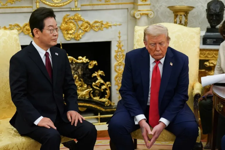 Anger in Seoul as Trump calls detained South Korea workers ‘illegal aliens’